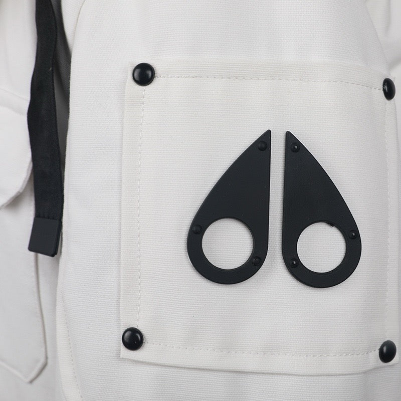 Canada Goose Forester White Short Utility Winter Down Coat Men Women