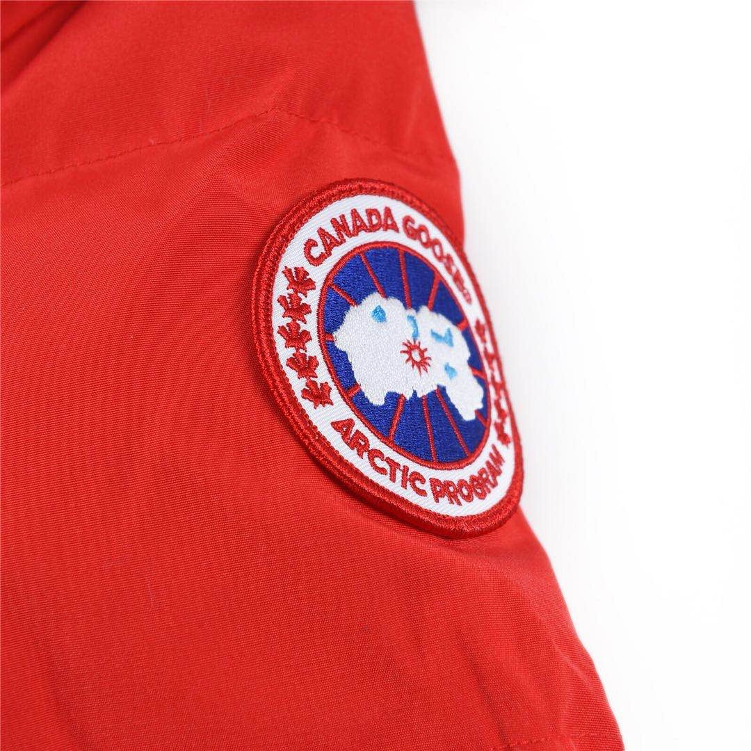 Canada Goose Shelburne Red Slim Long Winter Parka For Ladies