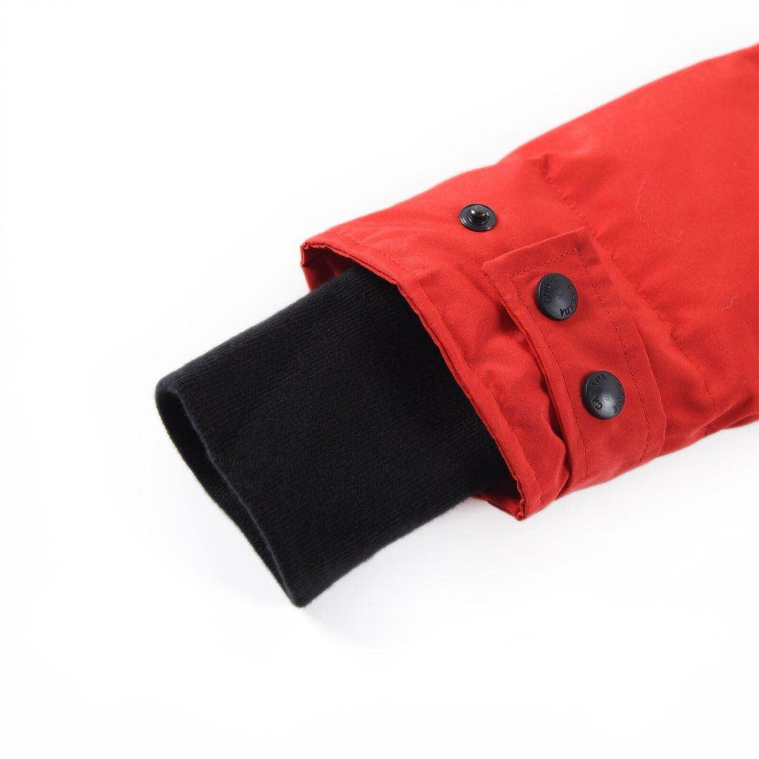 Canada Goose Shelburne Red Slim Long Winter Parka For Ladies