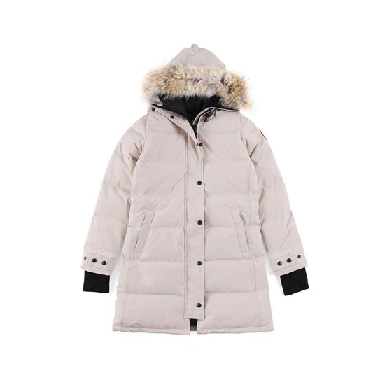 Canada Goose ShelburneWhite Slim Long Winter Parka For Ladies（副本）