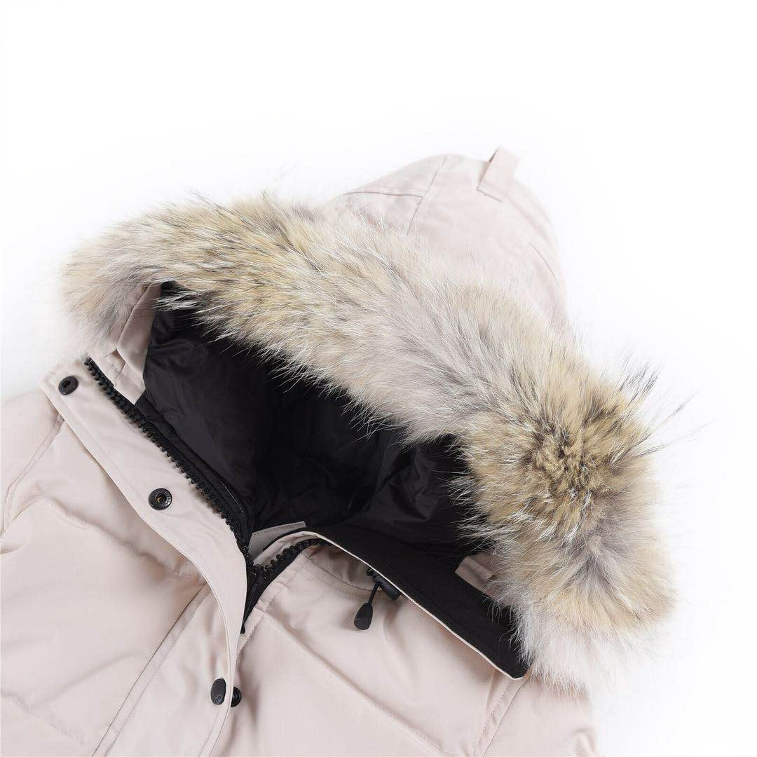 Canada Goose ShelburneWhite Slim Long Winter Parka For Ladies（副本）
