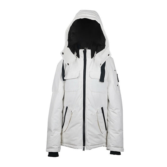 Canada Goose Forester White Short Utility Winter Down Coat Men Women