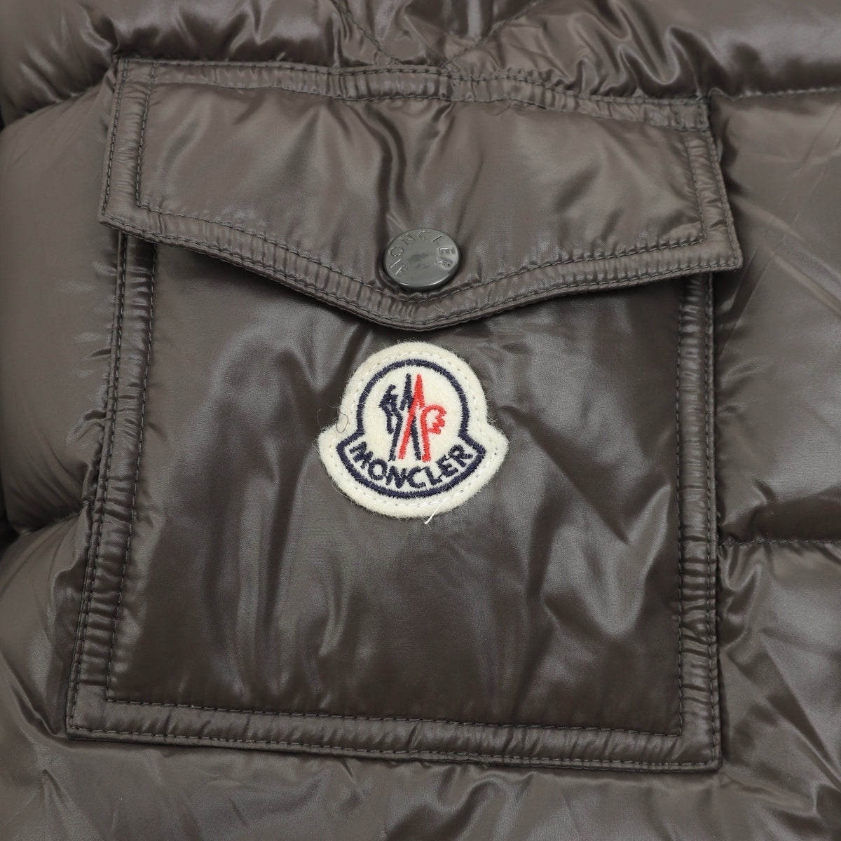Moncler Maya Hooded Short Down Jacket Luxury Winter Puffer Coat Unisex Dark Olive Green