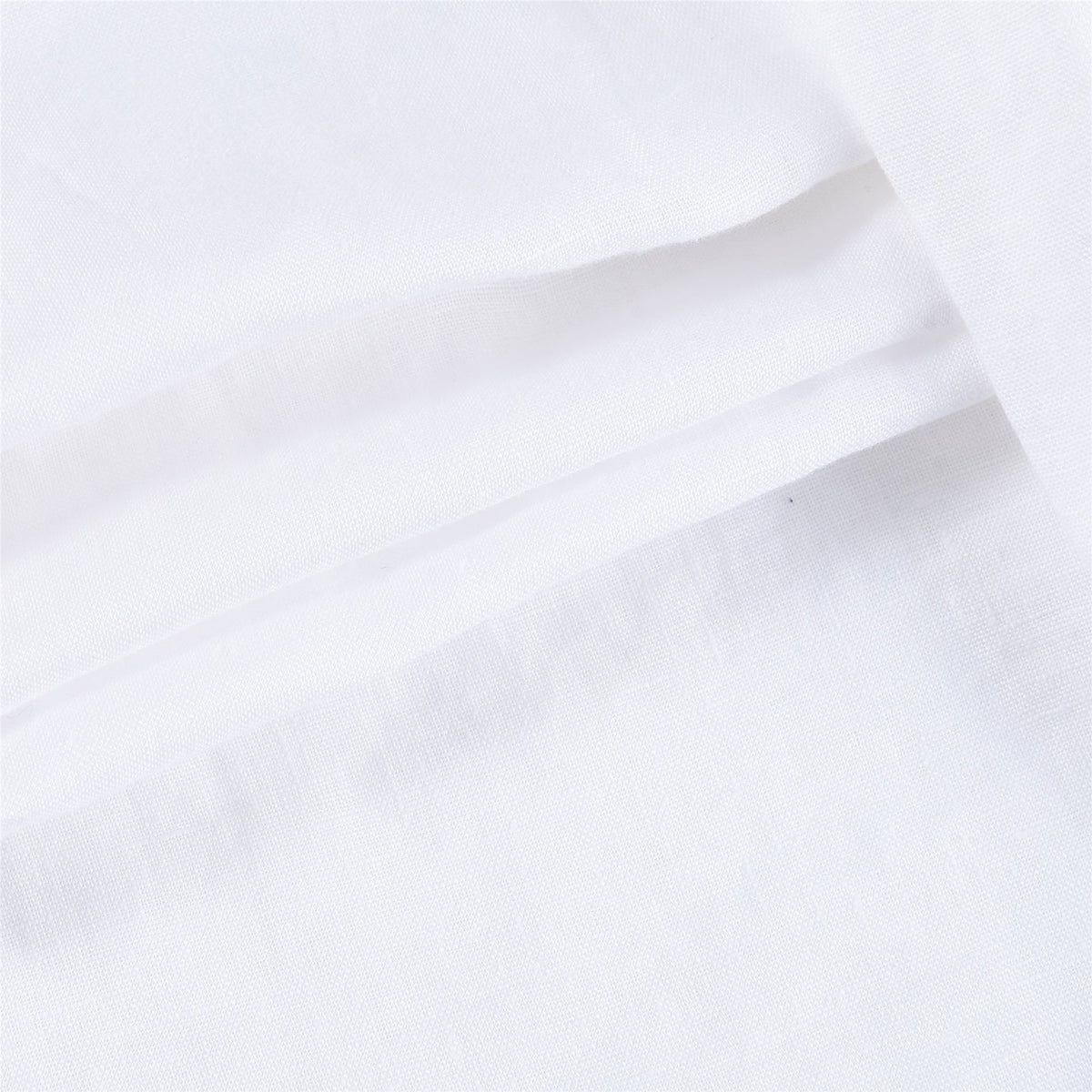 Loro Piana Soft Linen Button Up Casual Shirt Unisex White
