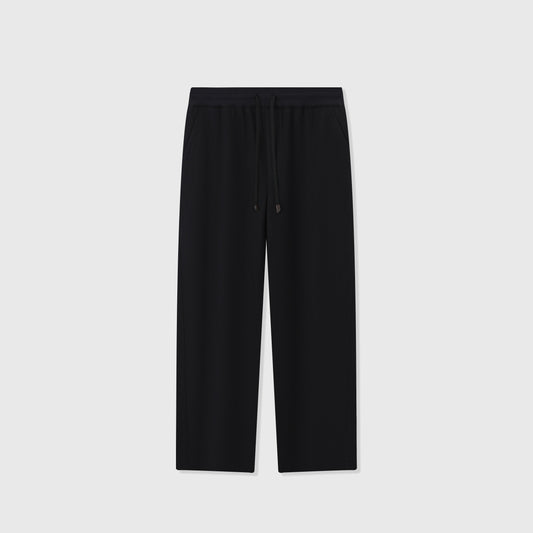 Polo Ralph Lauren Drawstring Waist Straight Leg Knit Sweatpants Unisex Black
