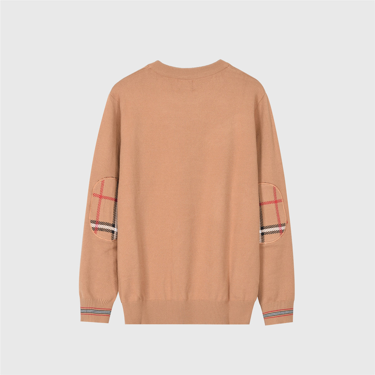 Burberry Crew Neck Knit Sweater – Camel
