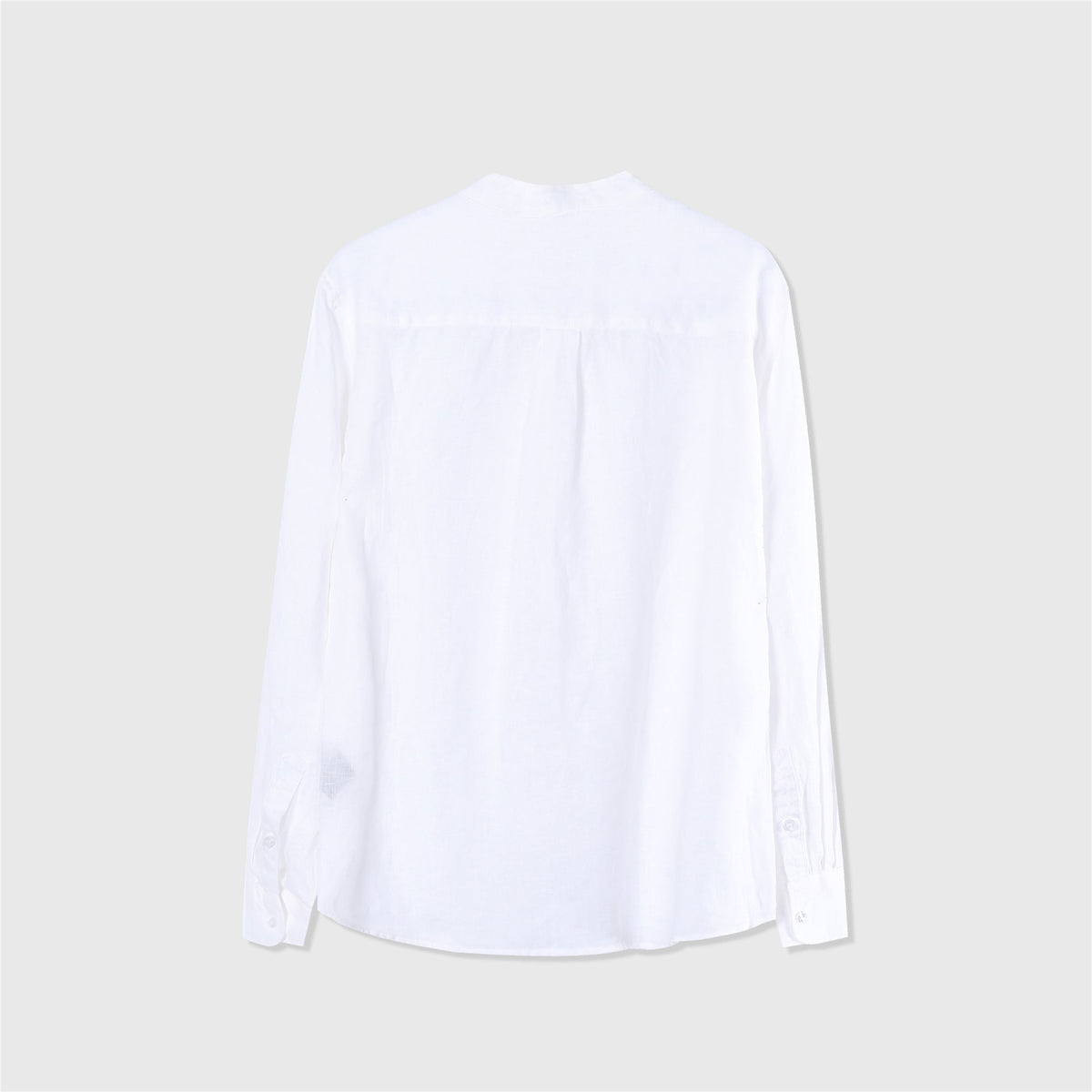 Loro Piana Soft Linen Button Up Casual Shirt Unisex White