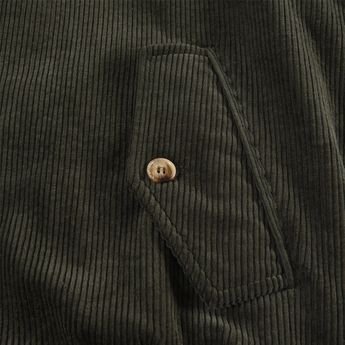 Polo Ralph Lauren Olive Corduroy Bomber Jacket Pony Logo Zip Coat