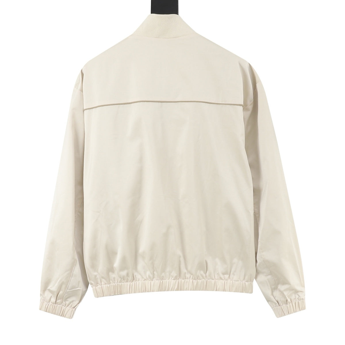 Louis Vuitton V-Seam Panel Bomber Jacket Streetwear Wind Coat Unisex Cream Off White