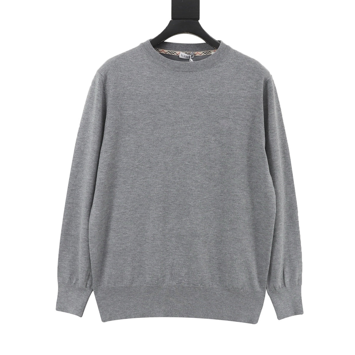 Ralph Lauren Crewneck Knit Sweater-Gray
