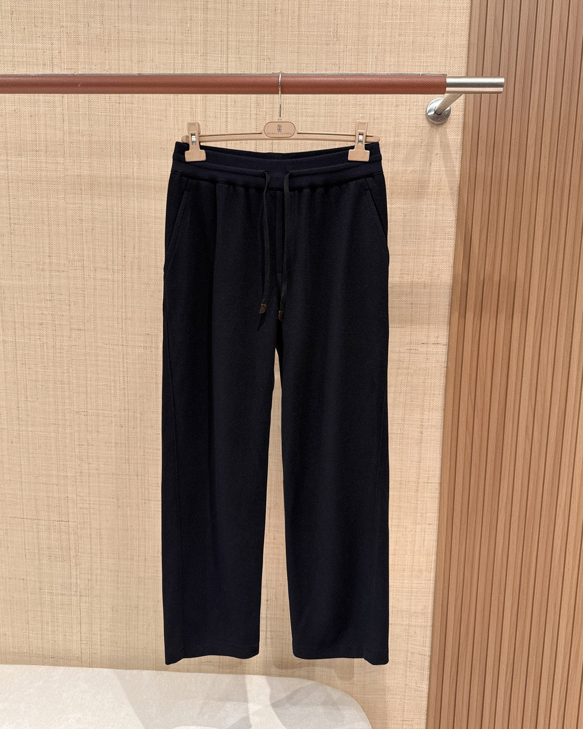 Polo Ralph Lauren Drawstring Waist Straight Leg Knit Sweatpants Unisex Black