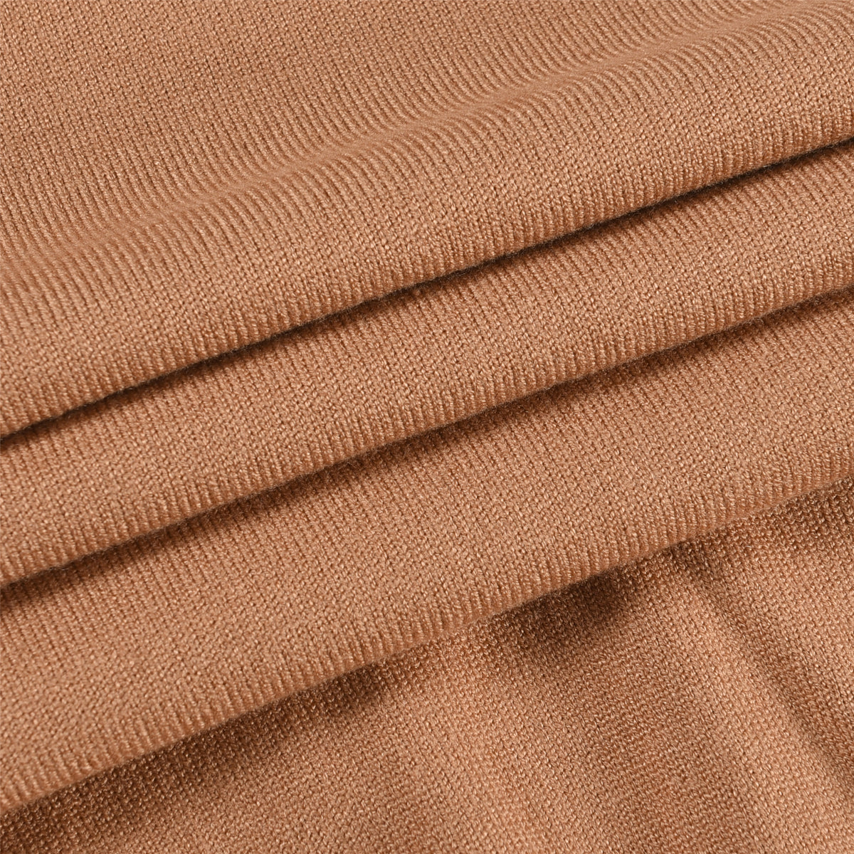 Burberry Crew Neck Knit Sweater – Camel