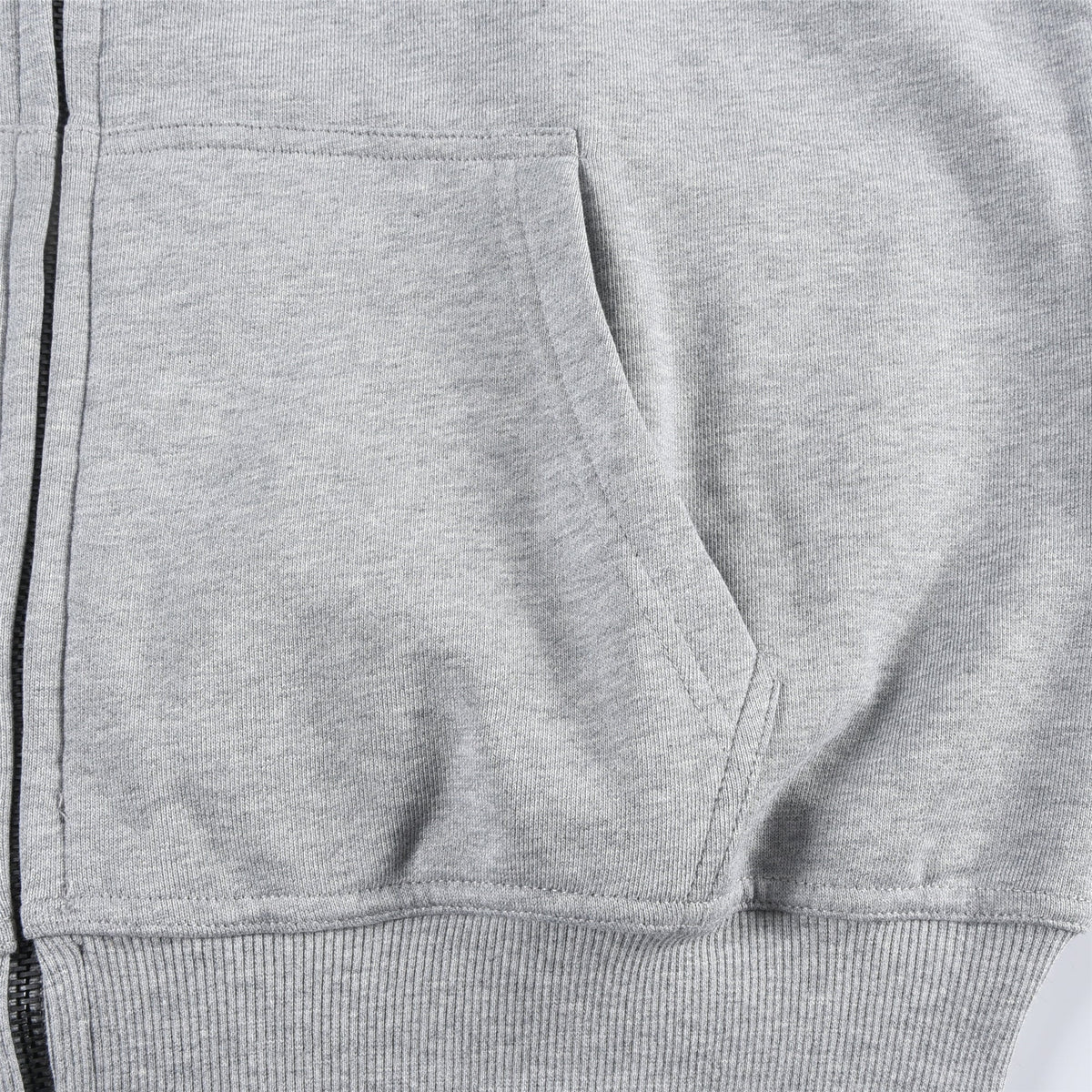 Burberry Heather Grey B Square Patch Zip Up Hoodie Vintage Check Hood Lining Unisex