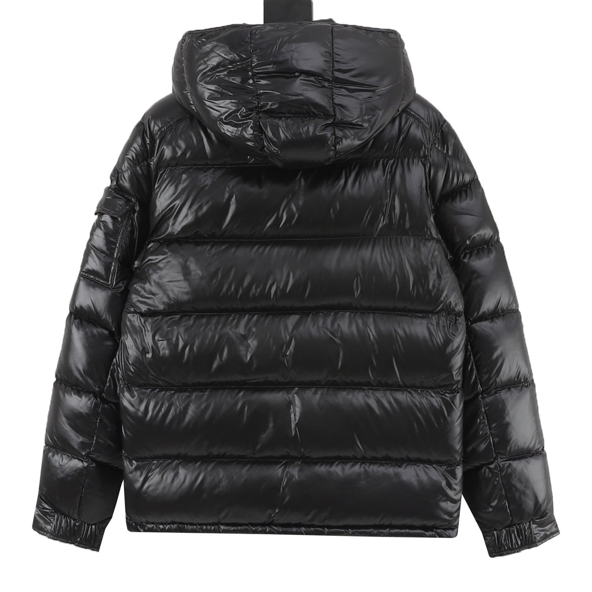 Moncler Maya Hooded Short Down Jacket Luxury Winter Puffer Coat Unisex Black