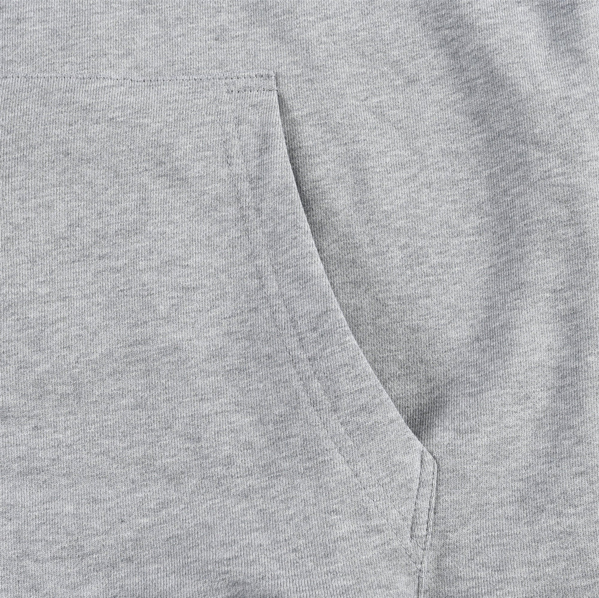 Burberry Heather Grey Vintage Check Raglan Sleeve Zip Up Hoodie Unisex