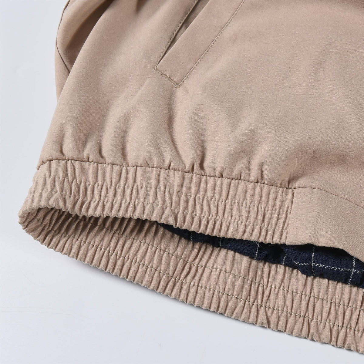 Polo Ralph Lauren Khaki Harrington Jacket Navy Pony Logo Zip Coat